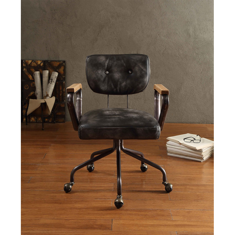 Black best sale chair wayfair